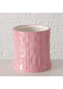 Boltze Osłonka "Nordica" w kolorze jasnoróżowym na doniczkię - wys. 12 x Ø 12,5 cm ze sklepu Limango Polska w kategorii Doniczki i osłonki - zdjęcie 188187009