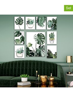 wall addiction Druki artystyczne (9 szt.) na drewnie ze sklepu Limango Polska w kategorii Obrazy - zdjęcie 188188737