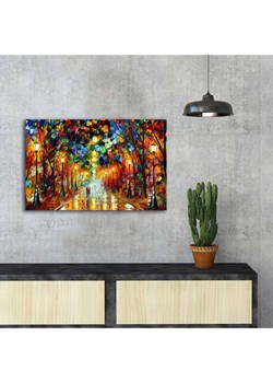 ABERTO DESIGN Druk "Rain's Rustle In The Park" na płótnie - 70 x 45 cm ze sklepu Limango Polska w kategorii Obrazy - zdjęcie 188188956