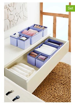 ABERTO DESIGN Organizery (4 szt.) w kolorze niebieskim do szuflad ze sklepu Limango Polska w kategorii Akcesoria i przechowywanie - zdjęcie 188189326