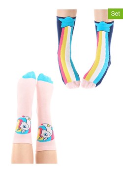 Denokids Skarpety (2 pary) "Rainbow Star" ze wzorem ze sklepu Limango Polska w kategorii Skarpetki dziecięce - zdjęcie 188189585