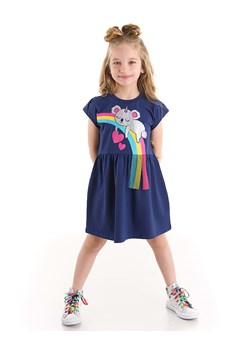 Denokids Sukienka "Silver Koala" w kolorze granatowym ze sklepu Limango Polska w kategorii Sukienki dziewczęce - zdjęcie 188189617