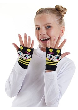 Denokids Rękawiczki w kolorze czarnym bez palców ze sklepu Limango Polska w kategorii Rękawiczki dziecięce - zdjęcie 188190698