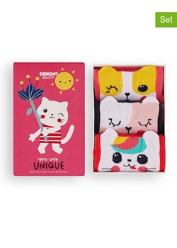 Denokids Skarpety (3 pary) ze wzorem ze sklepu Limango Polska w kategorii Skarpetki dziecięce - zdjęcie 188190705