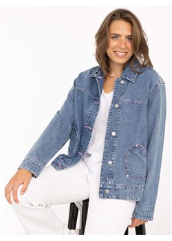 Zwillingsherz Kurtka dżinsowa w kolorze niebieskim ze sklepu Limango Polska w kategorii Kurtki damskie - zdjęcie 188192665