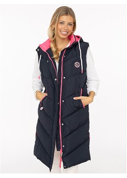 Zwillingsherz Kamizelka pikowana w kolorze granatowym ze sklepu Limango Polska w kategorii Kurtki damskie - zdjęcie 188192688