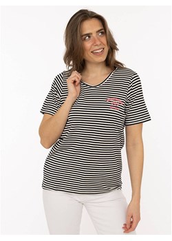 Zwillingsherz Koszulka "Zwillingsherz" w kolorze czarno-białym ze sklepu Limango Polska w kategorii Bluzki damskie - zdjęcie 188192819