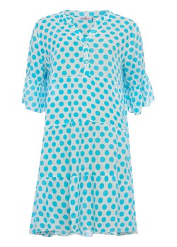 Zwillingsherz Sukienka "Wilhelmina" w kolorze turkusowym ze sklepu Limango Polska w kategorii Sukienki - zdjęcie 188193206
