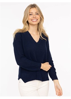 Zwillingsherz Kaszmirowy sweter w kolorze granatowym ze sklepu Limango Polska w kategorii Swetry damskie - zdjęcie 188193357