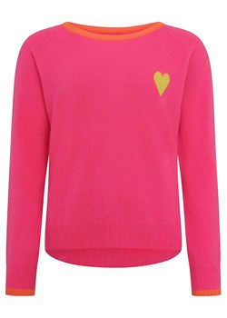 Zwillingsherz Kaszmirowy sweter w kolorze różowym ze sklepu Limango Polska w kategorii Swetry damskie - zdjęcie 188193367