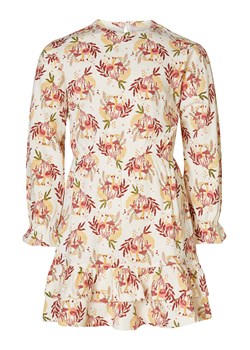 Noppies Sukienka "Jordon" w kolorze kremowym ze wzorem ze sklepu Limango Polska w kategorii Sukienki dziewczęce - zdjęcie 188195205