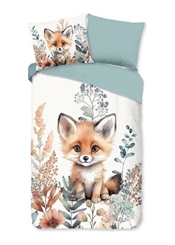 Good Morning Komplet pościeli "Foxx" w kolorze biało-miętowym ze sklepu Limango Polska w kategorii Pościel dziecięca - zdjęcie 188196817