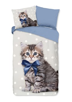 Good Morning Komplet pościeli "Mae" w kolorze niebiesko-jasnoszarym ze sklepu Limango Polska w kategorii Pościel dziecięca - zdjęcie 188196885