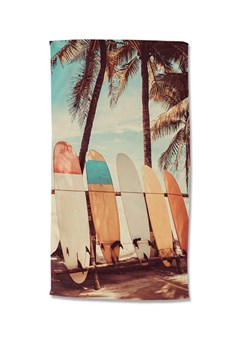 Good Morning Ręcznik plażowy "Vintage Surf" ze wzorem ze sklepu Limango Polska w kategorii Ręczniki - zdjęcie 188197518