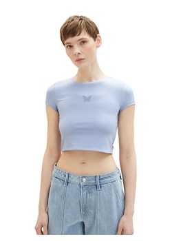 Tom Tailor Koszulka w kolorze błękitnym ze sklepu Limango Polska w kategorii Bluzki damskie - zdjęcie 188197908