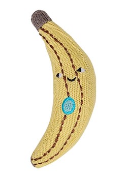 OYOY mini Maskotka "Banana" w kolorze żółtym - 0+ ze sklepu Limango Polska w kategorii Zabawki - zdjęcie 188198877