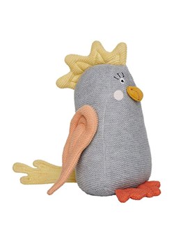 OYOY mini Maskotka "Kaja Parakeet" w kolorze szarym ze sklepu Limango Polska w kategorii Zabawki - zdjęcie 188199007