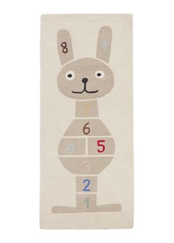 OYOY mini Dywan "Rabbit Hopscotch" w kolorze beżowym - 180 x 75 cm ze sklepu Limango Polska w kategorii Tekstylia dziecięce - zdjęcie 188199045