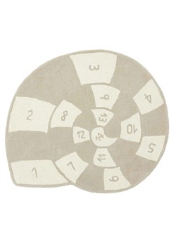 OYOY mini Wełniany dywan "Nautilus Hopscotch" - 112 x 100 cm ze sklepu Limango Polska w kategorii Tekstylia dziecięce - zdjęcie 188199138