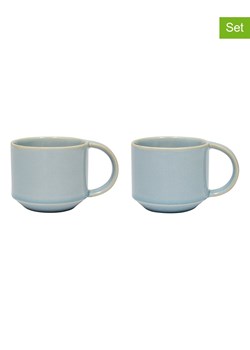OYOY living design Filiżanki (2 szt.) w kolorze błękitnym - 11 x 8 x 7,5 cm ze sklepu Limango Polska w kategorii Dzbanki i zaparzacze - zdjęcie 188199728
