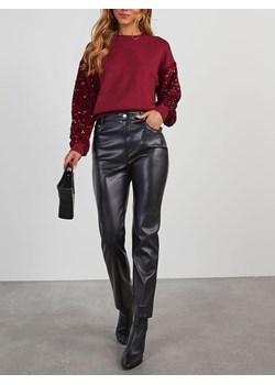 LA Angels Sweter w kolorze bordowym ze sklepu Limango Polska w kategorii Swetry damskie - zdjęcie 188200438