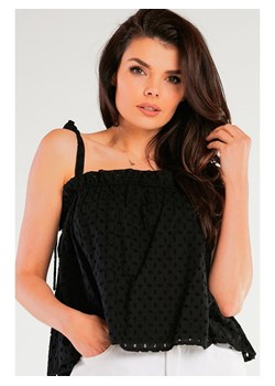 Awama Top w kolorze czarnym ze sklepu Limango Polska w kategorii Bluzki damskie - zdjęcie 188200848