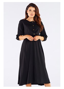 Awama Sukienka w kolorze czarnym ze sklepu Limango Polska w kategorii Sukienki - zdjęcie 188200856