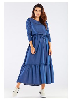 Awama Sukienka w kolorze niebieskim ze sklepu Limango Polska w kategorii Sukienki - zdjęcie 188200868