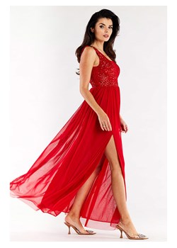 Awama Sukienka w kolorze czerwonym ze sklepu Limango Polska w kategorii Sukienki - zdjęcie 188200978