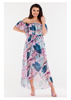 Awama Sukienka w kolorze niebiesko-jasnoróżowym ze sklepu Limango Polska w kategorii Sukienki - zdjęcie 188201015