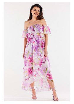 Awama Sukienka w kolorze biało-różowym ze sklepu Limango Polska w kategorii Sukienki - zdjęcie 188201017