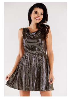 Awama Sukienka w kolorze antracytowym ze sklepu Limango Polska w kategorii Sukienki - zdjęcie 188201117