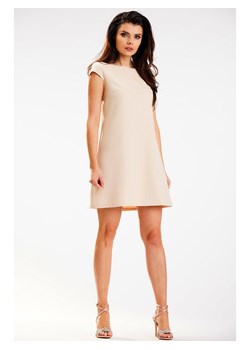 Awama Sukienka w kolorze beżowym ze sklepu Limango Polska w kategorii Sukienki - zdjęcie 188201156