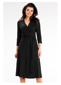 Awama Sukienka w kolorze czarnym ze sklepu Limango Polska w kategorii Sukienki - zdjęcie 188201355