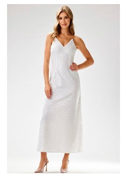 Awama Sukienka w kolorze białym ze sklepu Limango Polska w kategorii Sukienki - zdjęcie 188201459