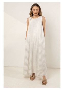 Awama Sukienka w kolorze kremowym ze sklepu Limango Polska w kategorii Sukienki - zdjęcie 188201599