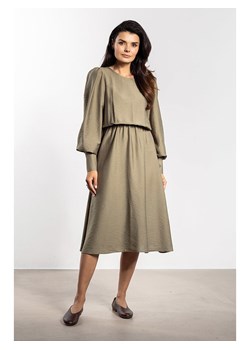 Awama Sukienka w kolorze oliwkowym ze sklepu Limango Polska w kategorii Sukienki - zdjęcie 188201637