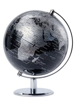Troika Globus w kolorze srebrno-czarnym - wys. 27 x Ø 20 cm ze sklepu Limango Polska w kategorii Dekoracje - zdjęcie 188201988