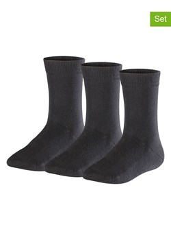 Falke Skarpety (3 pary) w kolorze czarnym ze sklepu Limango Polska w kategorii Skarpetki dziecięce - zdjęcie 188202078