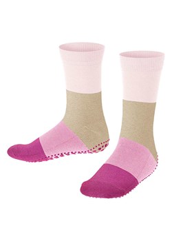 Falke Skarpety "Summer" w kolorze oliwkowo-jasnoróżowym ze sklepu Limango Polska w kategorii Skarpetki dziecięce - zdjęcie 188202107