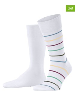 ESPRIT Skarpety (2 pary) w kolorze białym ze sklepu Limango Polska w kategorii Skarpetki męskie - zdjęcie 188202279
