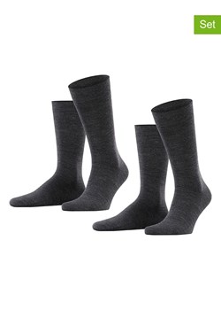 ESPRIT Skarpety (2 pary) "Basic" w kolorze antracytowym ze sklepu Limango Polska w kategorii Skarpetki męskie - zdjęcie 188202315
