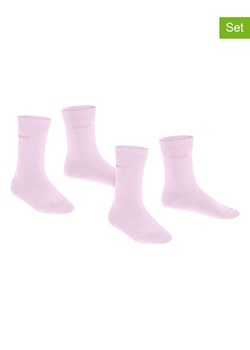 ESPRIT Skarpety (2 pary) "Foot" w kolorze jasnoróżowym ze sklepu Limango Polska w kategorii Skarpetki dziecięce - zdjęcie 188202476
