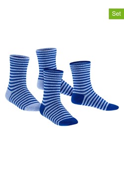 ESPRIT Skarpety (2 pary) "Sporty" w kolorze niebiesko-błękitnym ze sklepu Limango Polska w kategorii Skarpetki dziecięce - zdjęcie 188202485