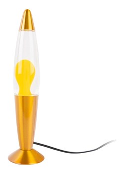 Leitmotiv Lampa lawa "Rocket" w kolorze złoto-żółtym - wys. 41,4 x Ø 10,8 cm ze sklepu Limango Polska w kategorii Oświetlenie - zdjęcie 188202829