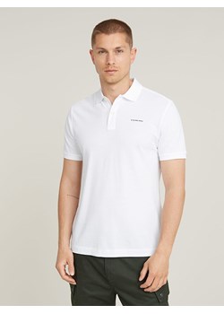 G-Star Koszulka polo w kolorze białym ze sklepu Limango Polska w kategorii T-shirty męskie - zdjęcie 188203616