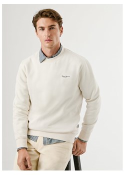 Pepe Jeans Bluza "Macbeth" w kolorze kremowym ze sklepu Limango Polska w kategorii Bluzy męskie - zdjęcie 188204005