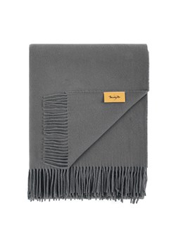 Lanerossi Wełniany koc "Luce" w kolorze szarym - 180 x 130 cm ze sklepu Limango Polska w kategorii Tekstylia - zdjęcie 188204416