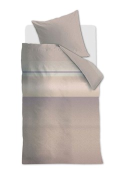 Beddinghouse Komplet pościeli satynowej "Lenny" w kolorze beżowo-fioletowym ze sklepu Limango Polska w kategorii Pościele - zdjęcie 188205965