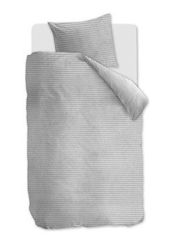 At Home Komplet pościeli sztruksowej "Cosy" w kolorze szarym ze sklepu Limango Polska w kategorii Pościele - zdjęcie 188206098